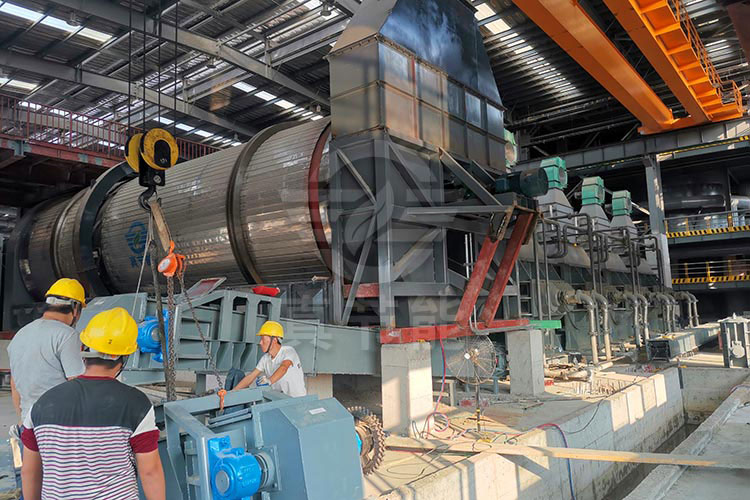 薯渣烘干機設備檢修