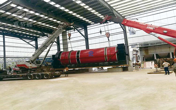 烘干機安裝現(xiàn)場